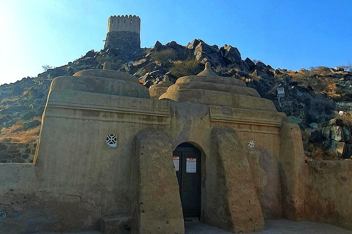 Explore the rich history and stunning landscapes of the UAE's east coast with majestic mountains and serene ocean views that showcase a side of the region beyond the cityscape.